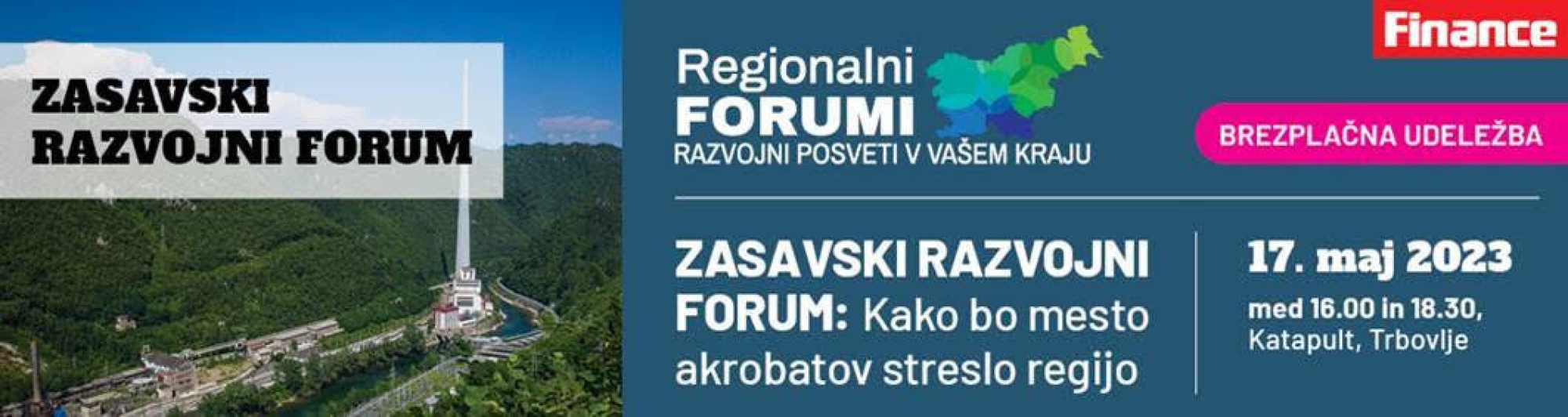 [Vabilo na dogodek] Zasavski razvojni forum: Kako bo mesto akrobatov streslo regijo